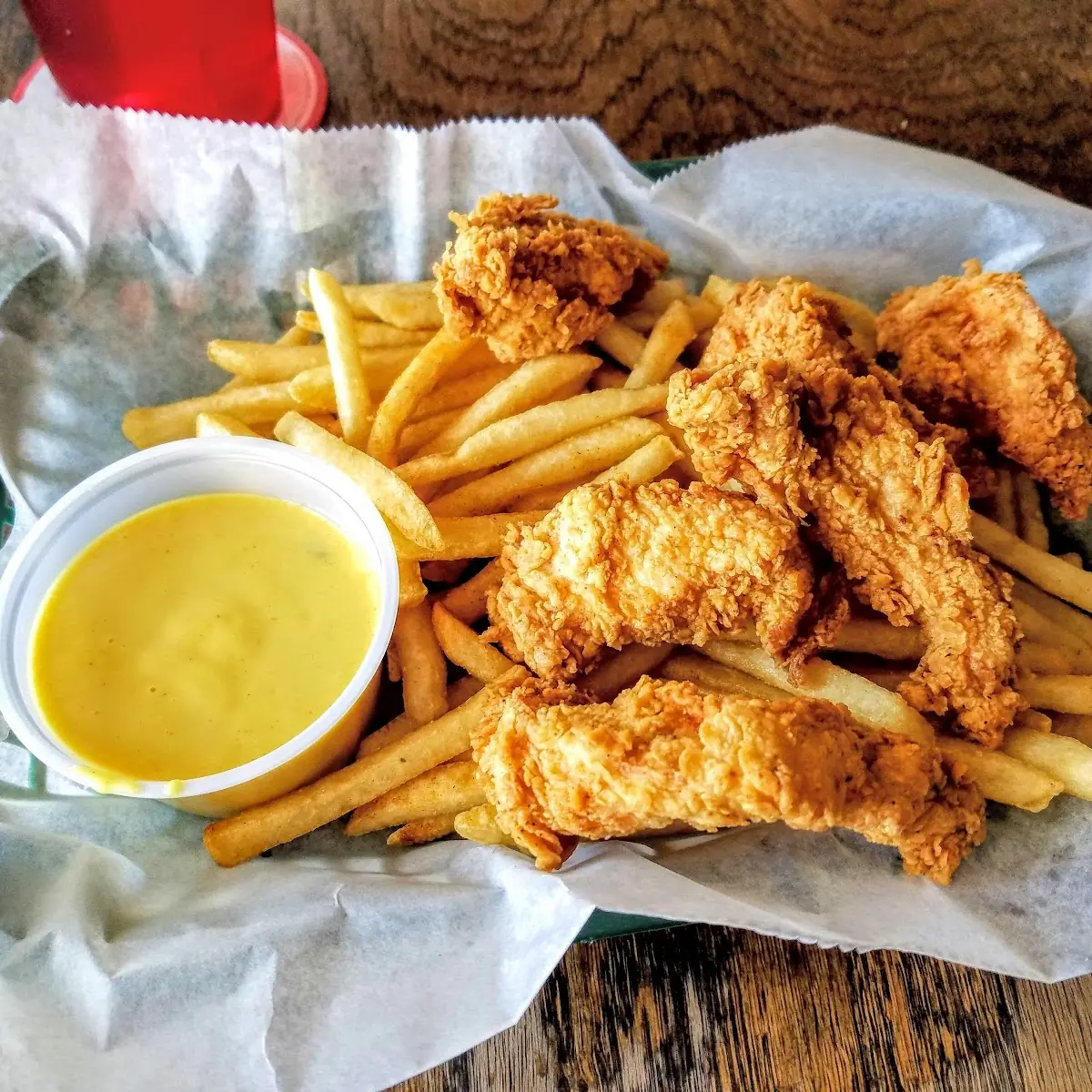 Chicken Strip with Fries Basket