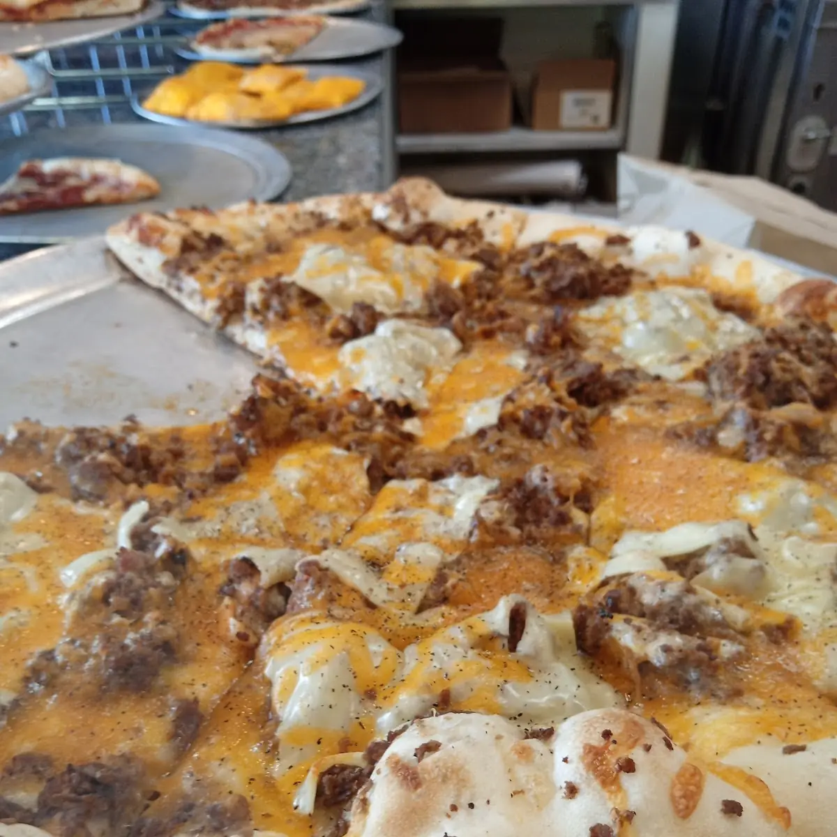 Philly Cheese Steak Pizza