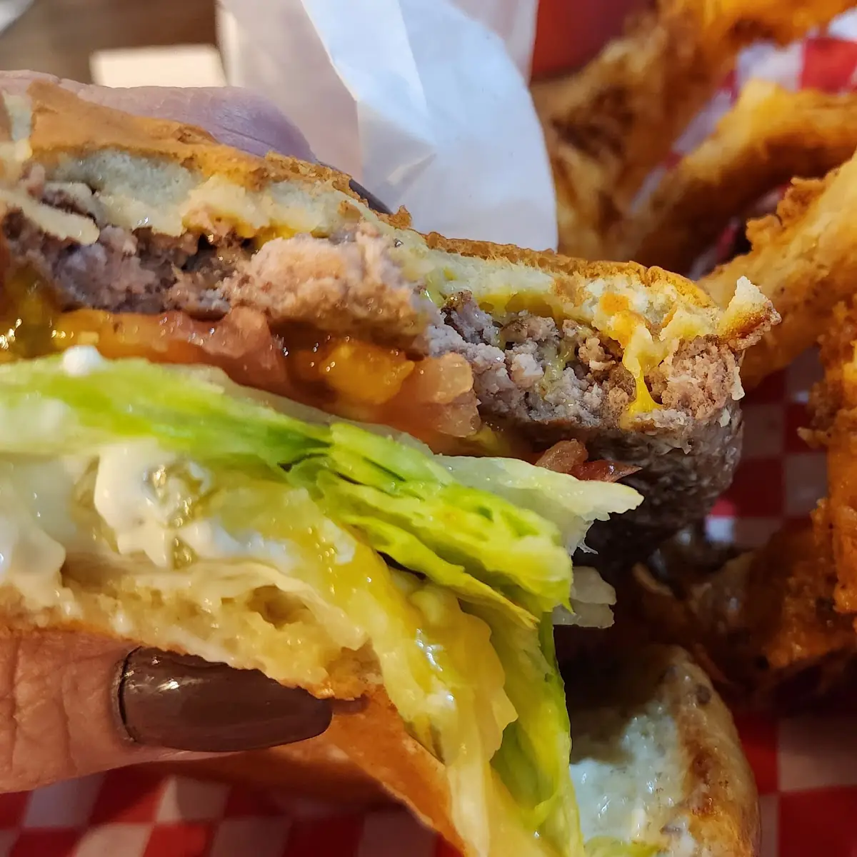 Cheeseburger and Fries