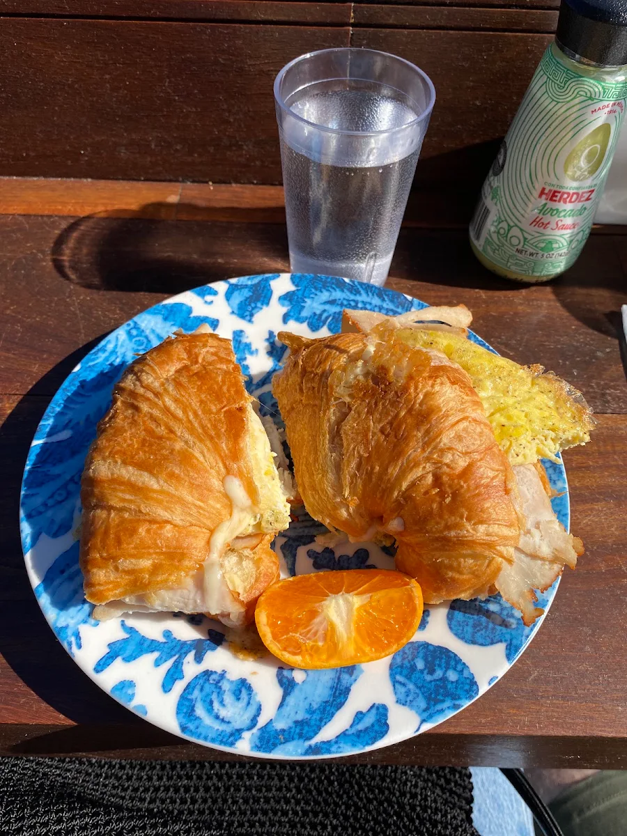 Turkey Egg and Cheese Croissant