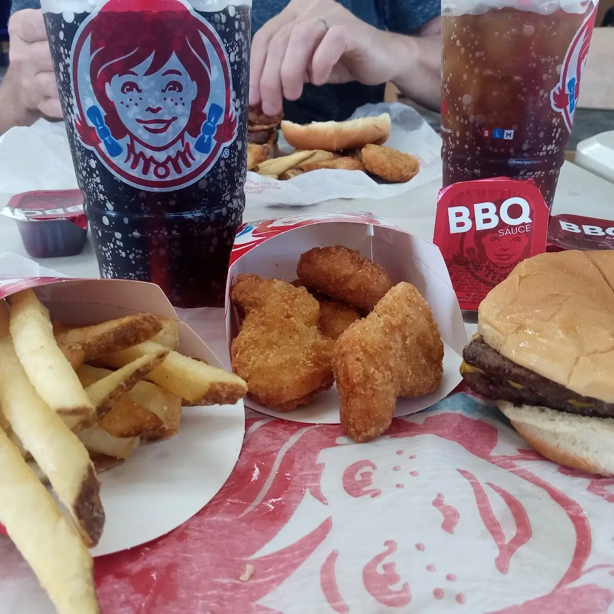 Double Stack Nuggets Fries