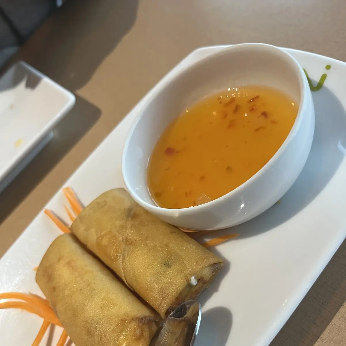 Fried Spring Rolls with Sauce