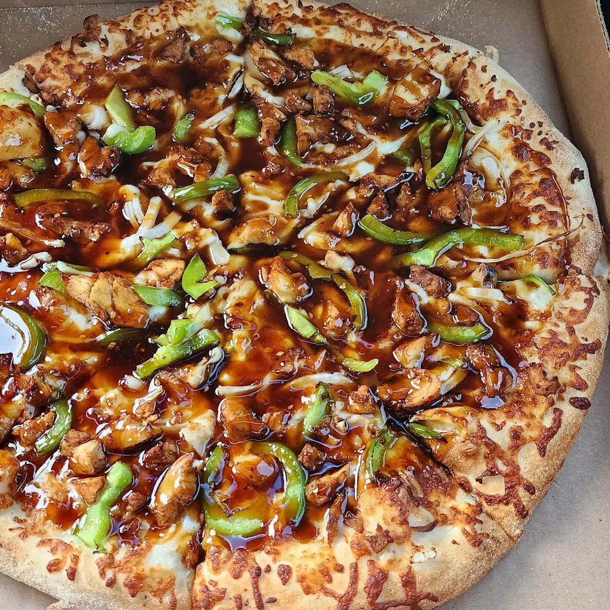 Teriyaki Chicken Pizza