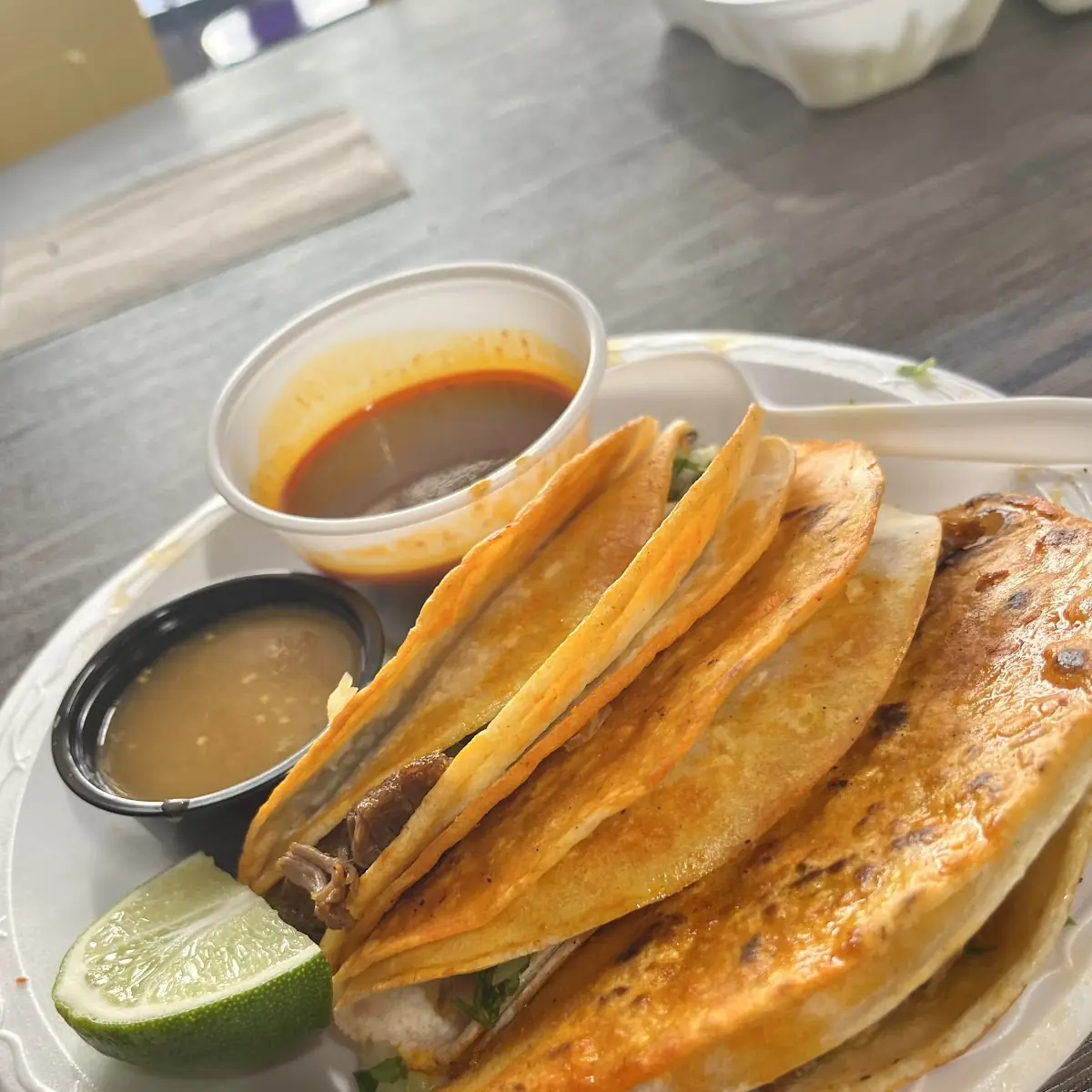 Grilled Cheese Taco Volteado Taco