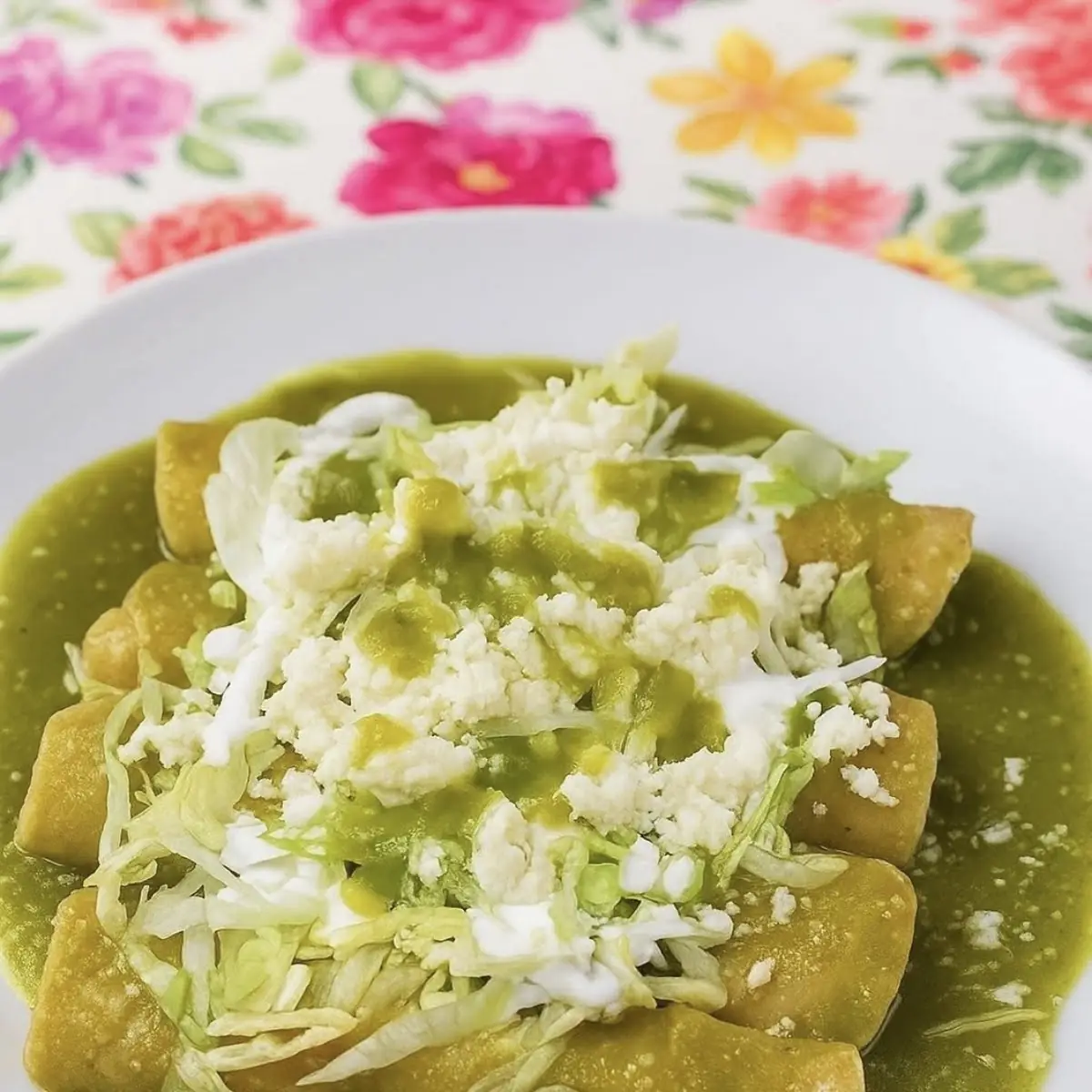 Enchiladas Verdes
