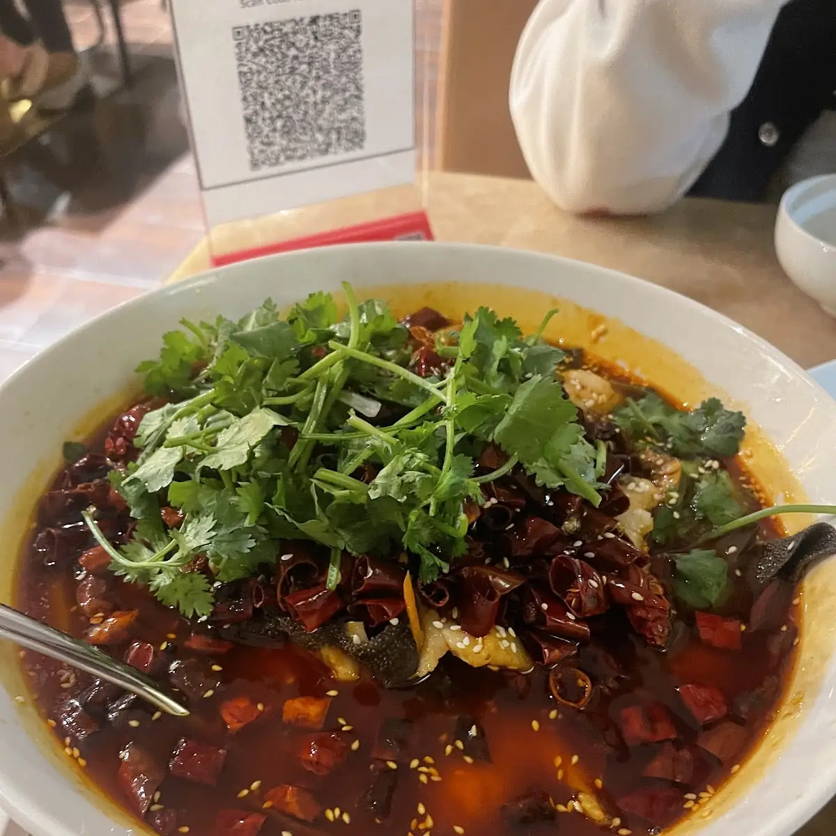Beef Noodle Soup with Chili Pepper