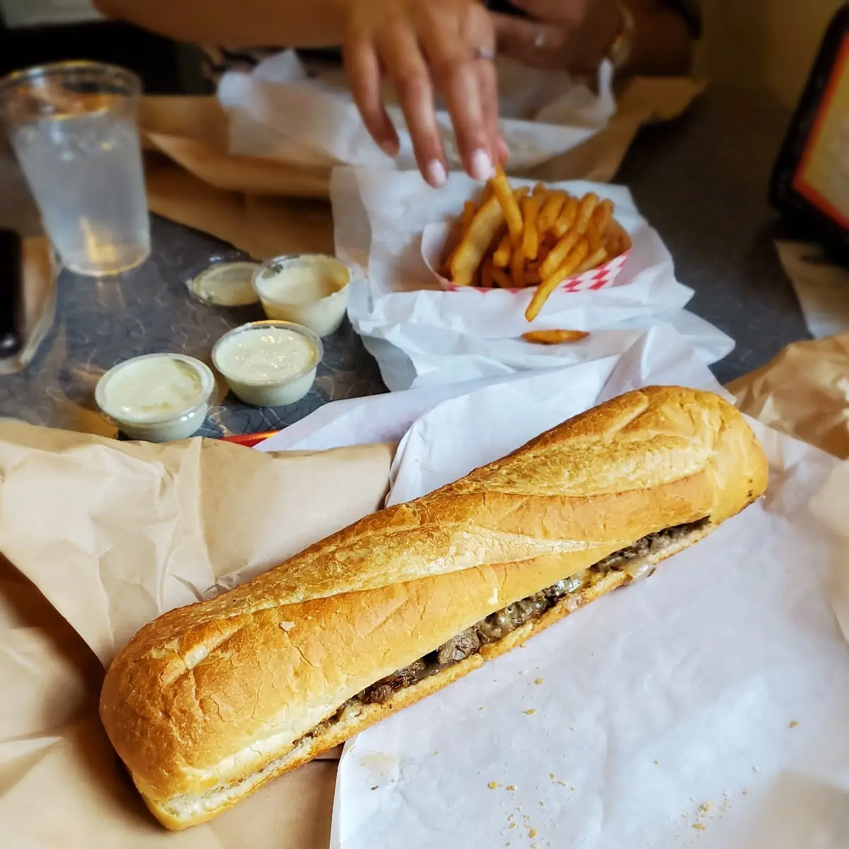 12 Philly Cheesesteak