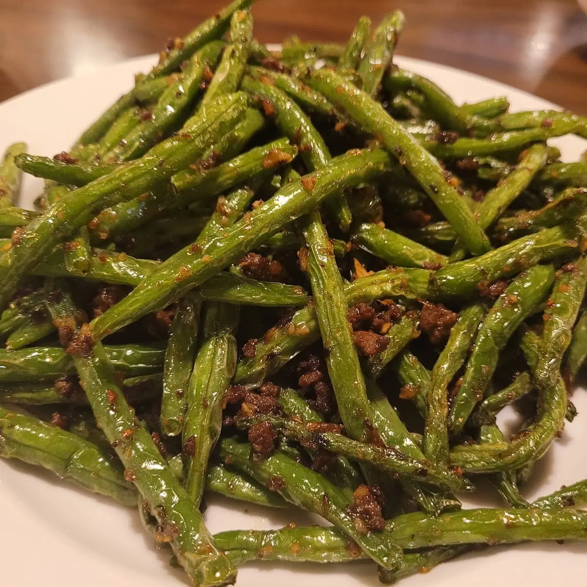 Sautéed String Bean with Ground Beef