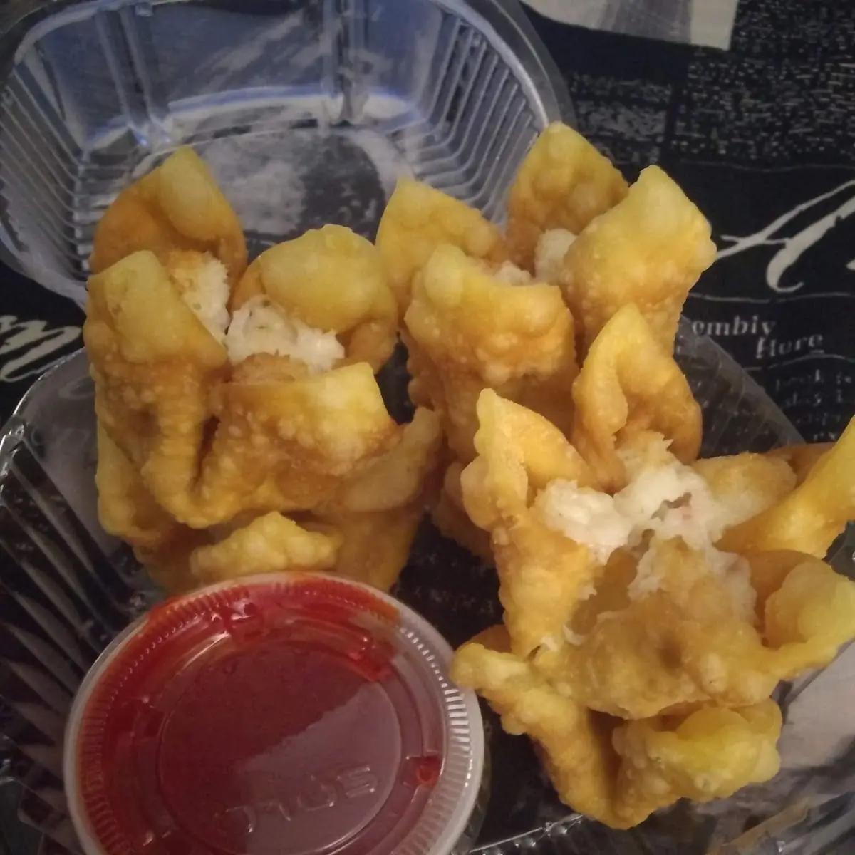 6 Cheese Wontons Crab Rangoon