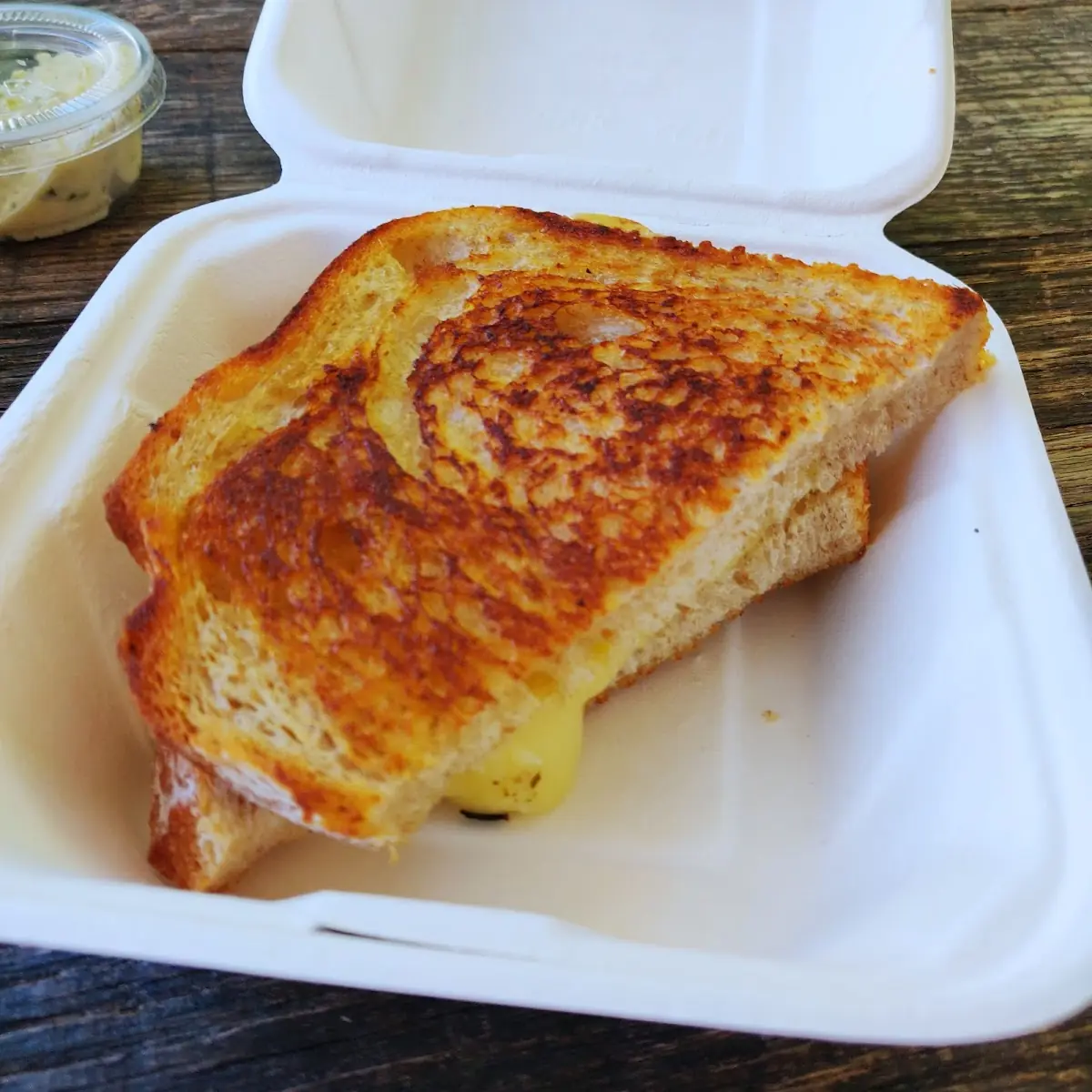 Half Grilled Cheese