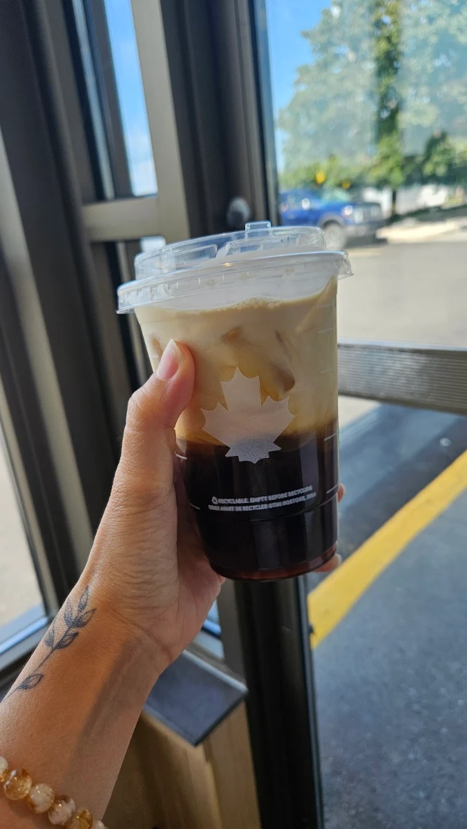 Vanilla Cream Cold Brew, Tim Hortons