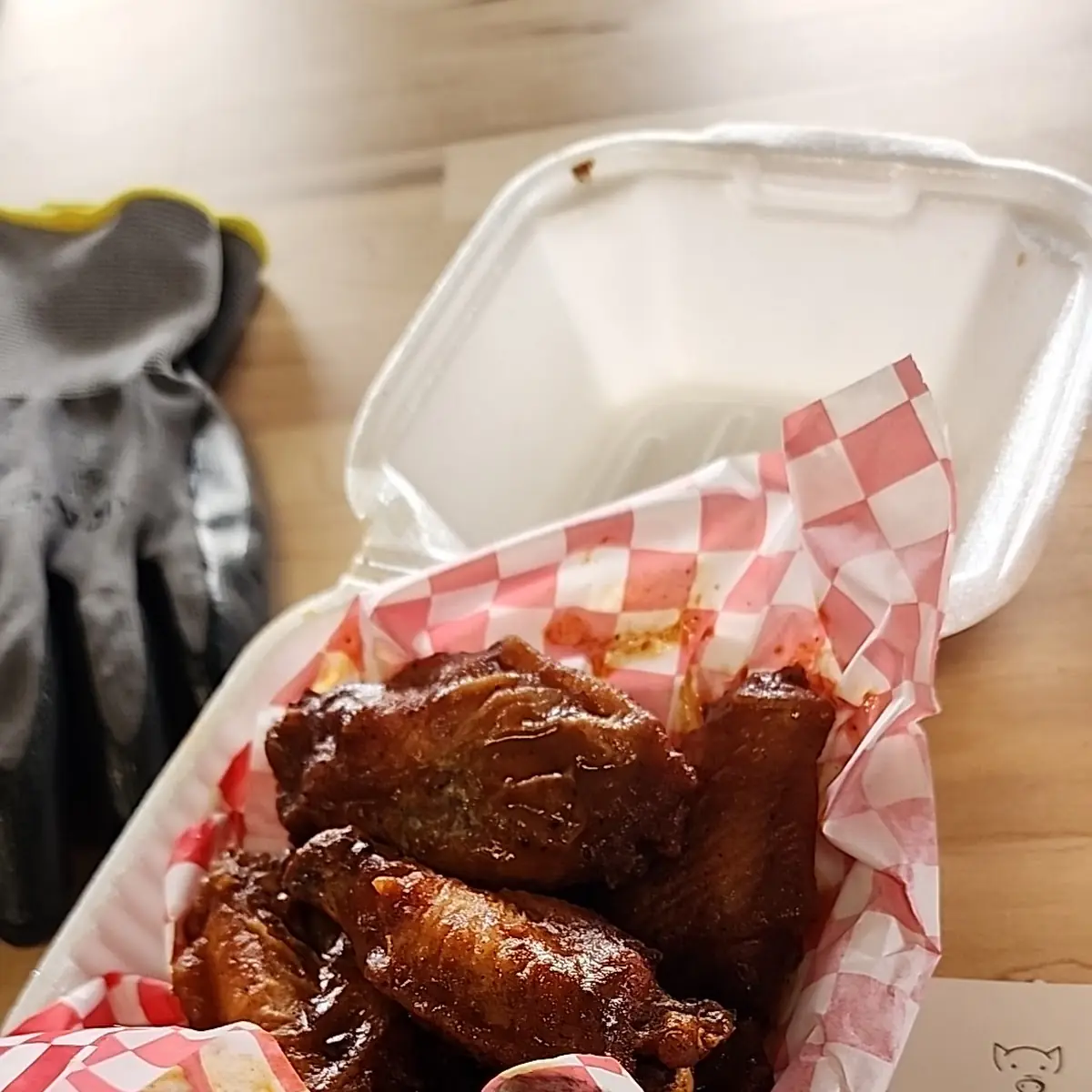 Smoked Wings Garlic Parmesan