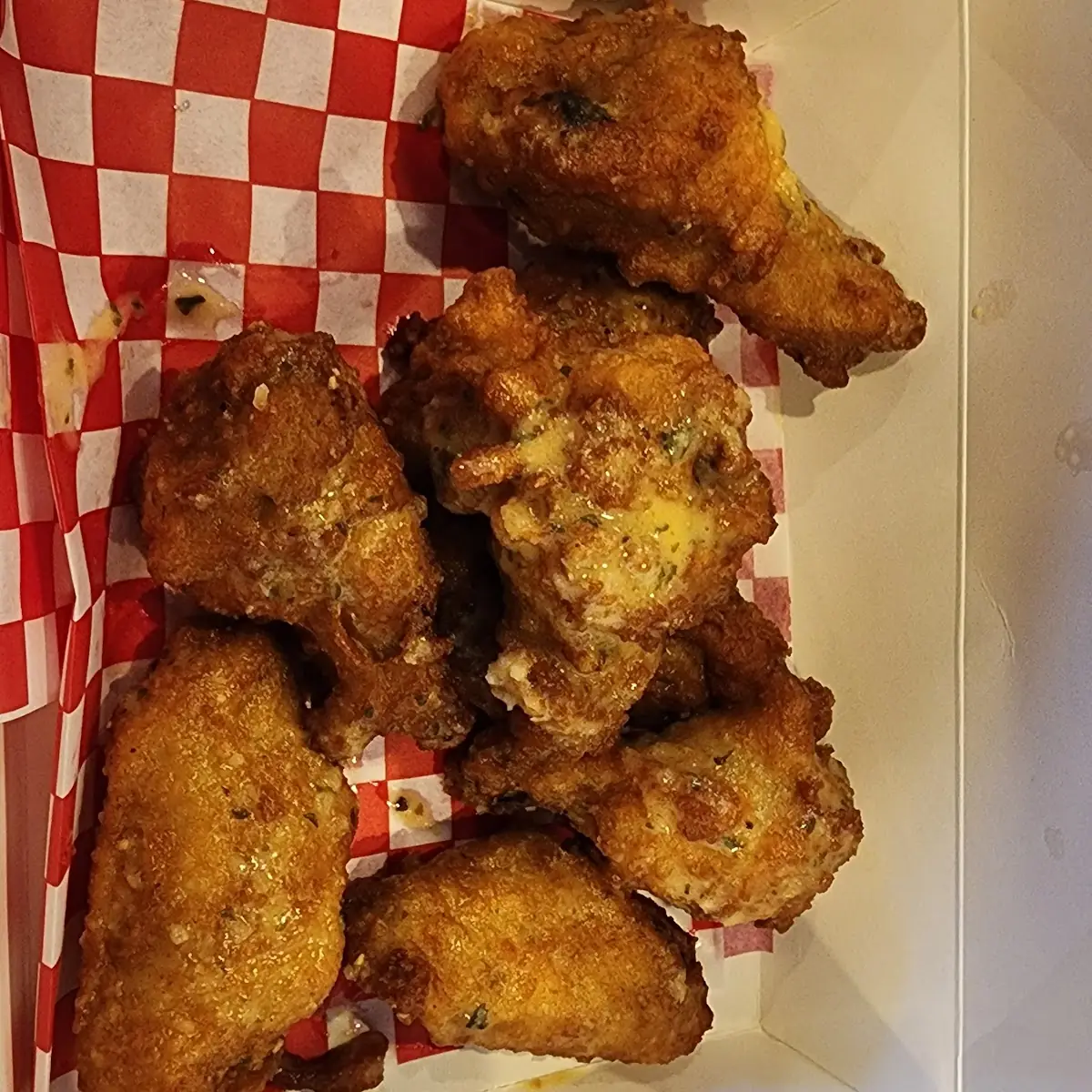 Garlic Parmesan Wings