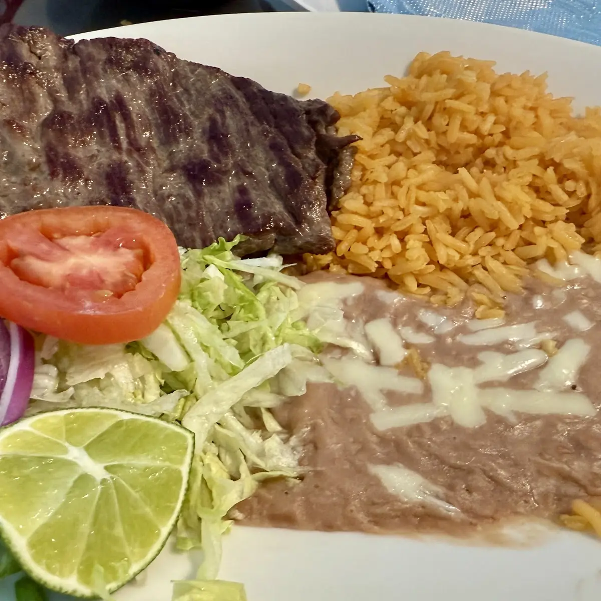 Carne Asada Plate