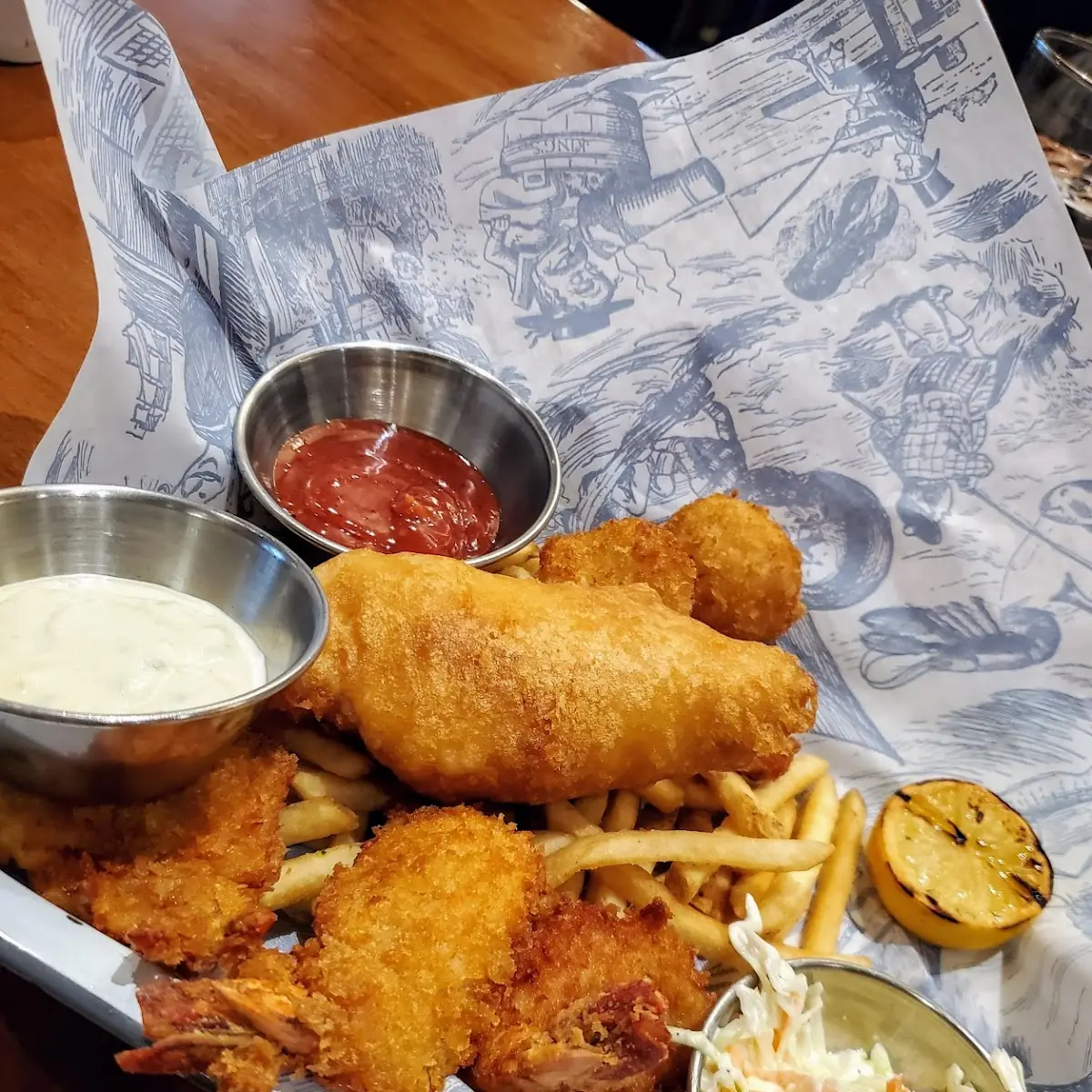 Beer Battered Fish and Chips