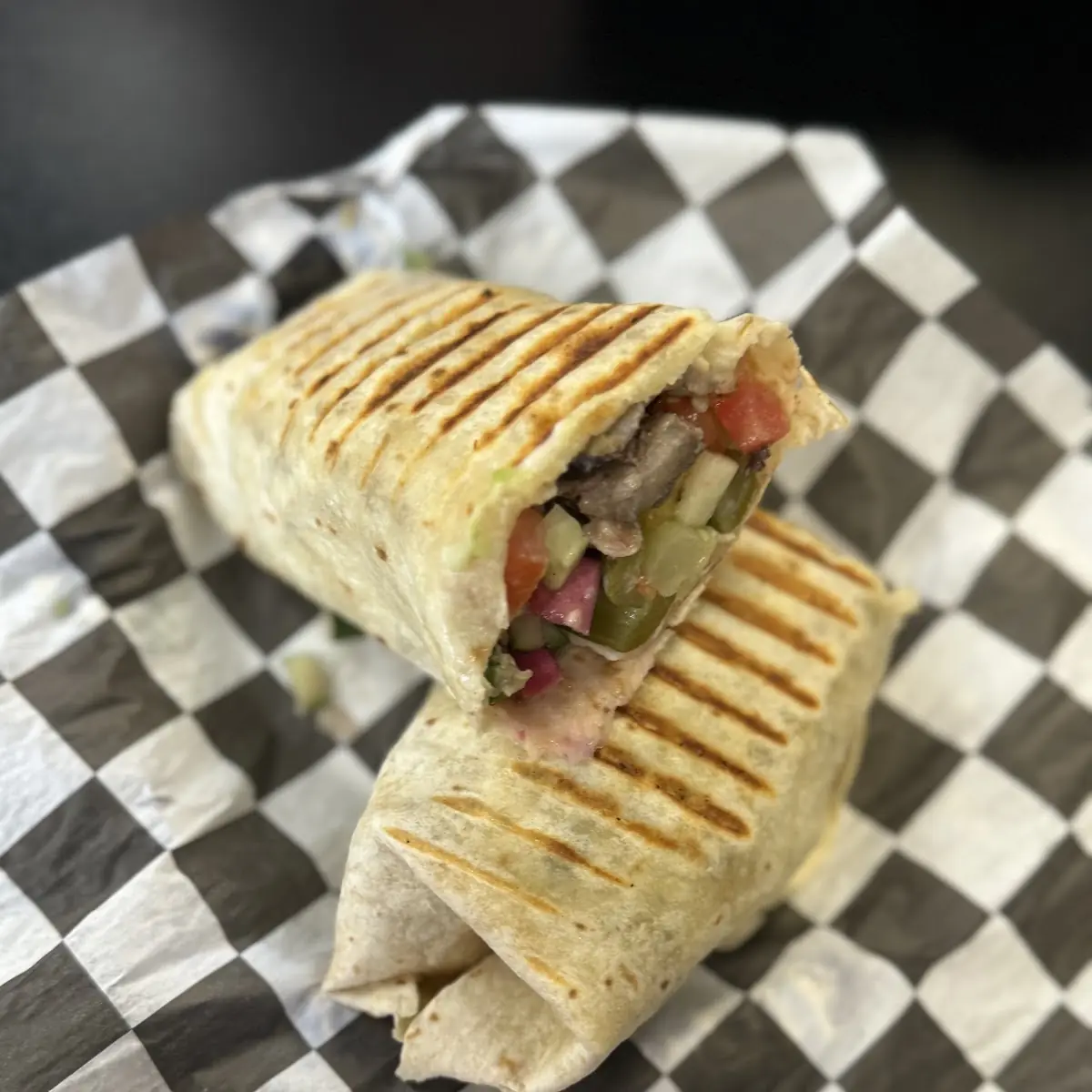 Shawarma Chicken Burrito