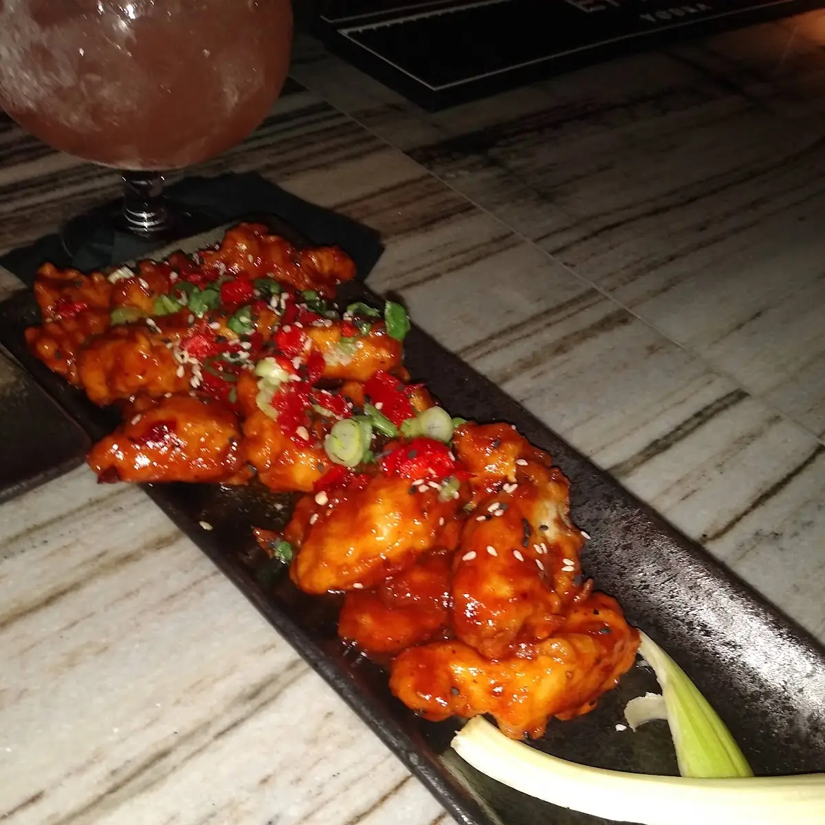 Spicy Korean BBQ Chicken Bites
