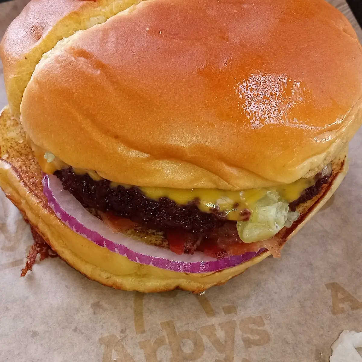 Arby's Ragu Burger