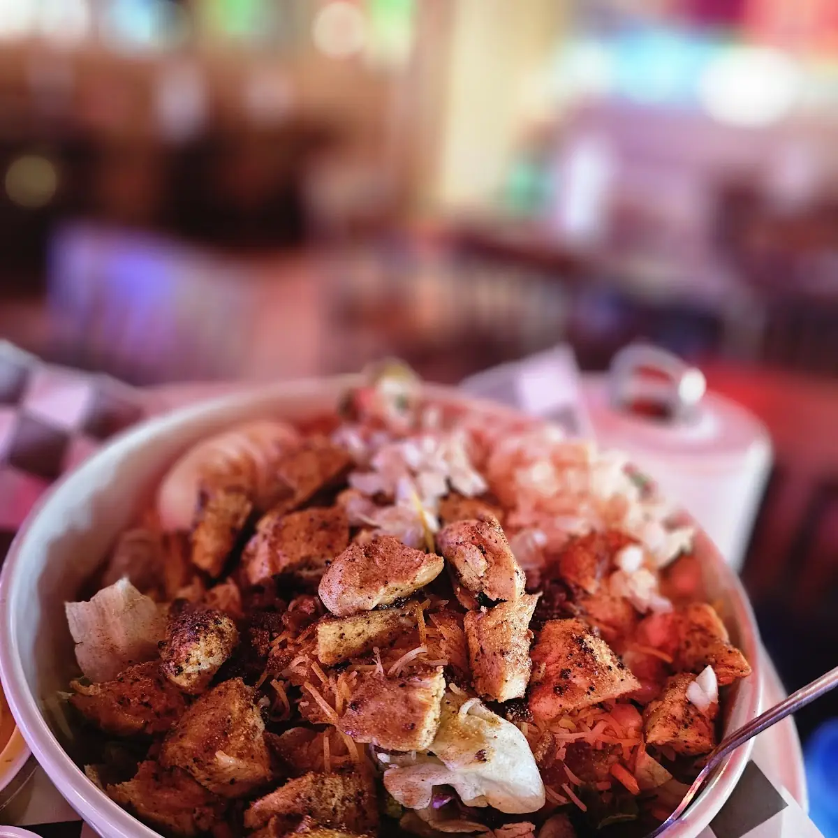 Salad Chicken Caesar Salad with Chicken