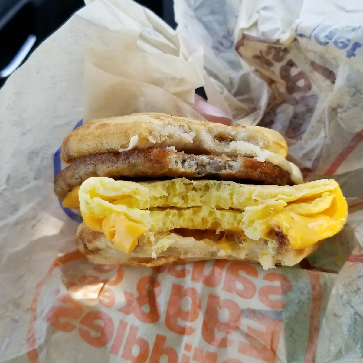 Sausage Egg and Cheese Mcgriddles Meal