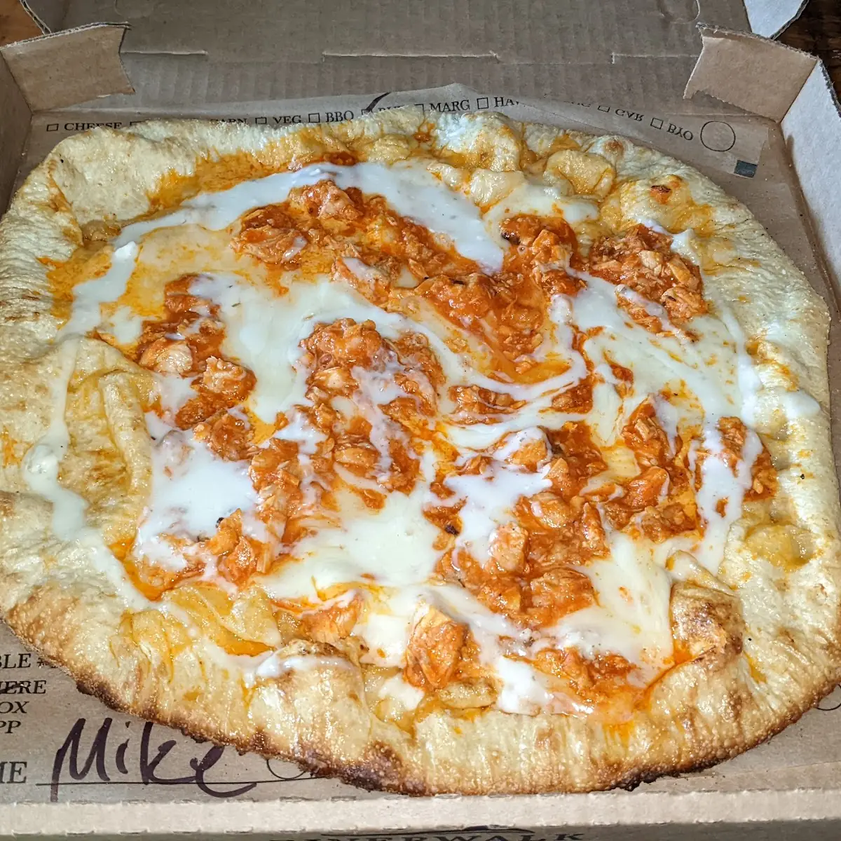 Buffalo Chicken Pizza