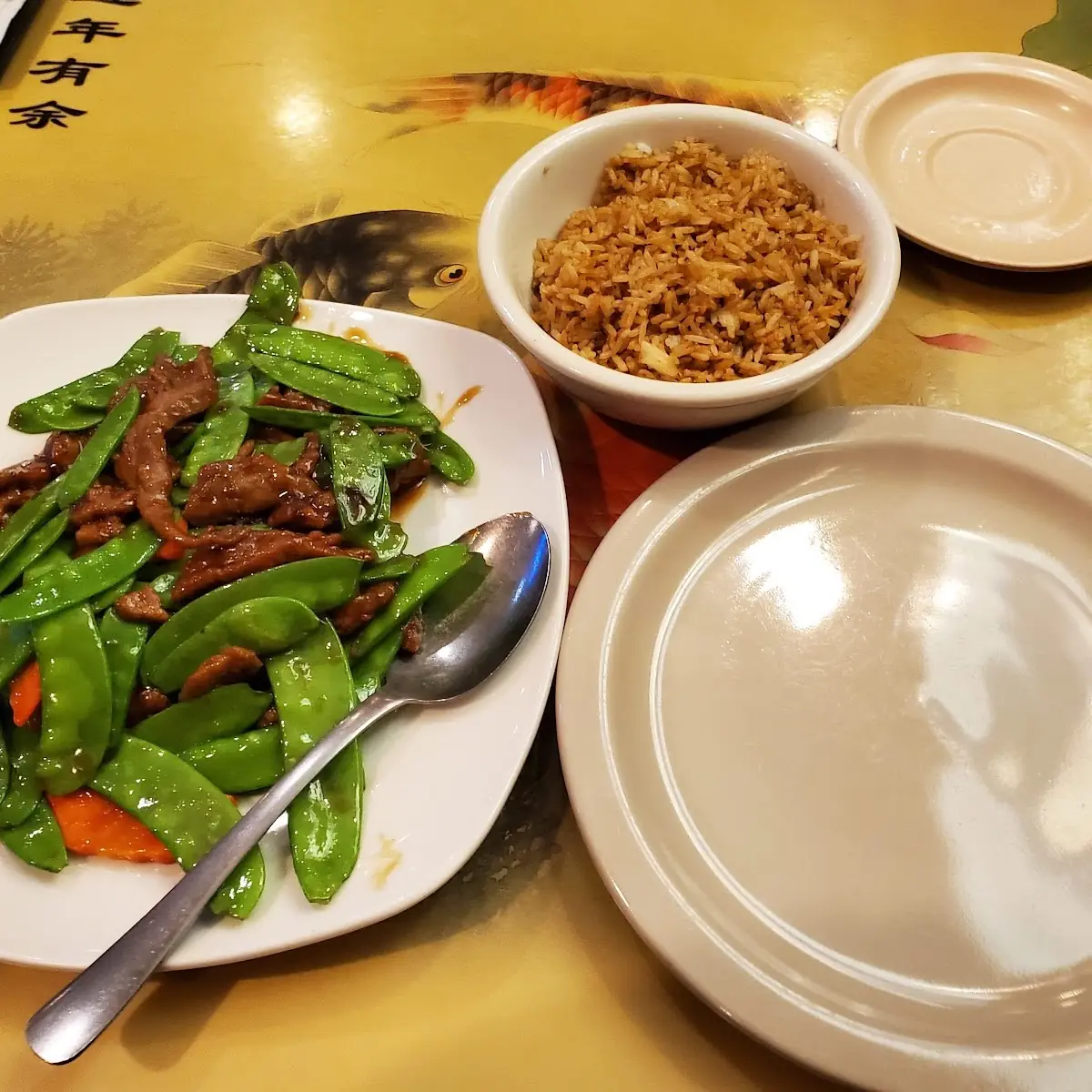 Beef with Snow Peas