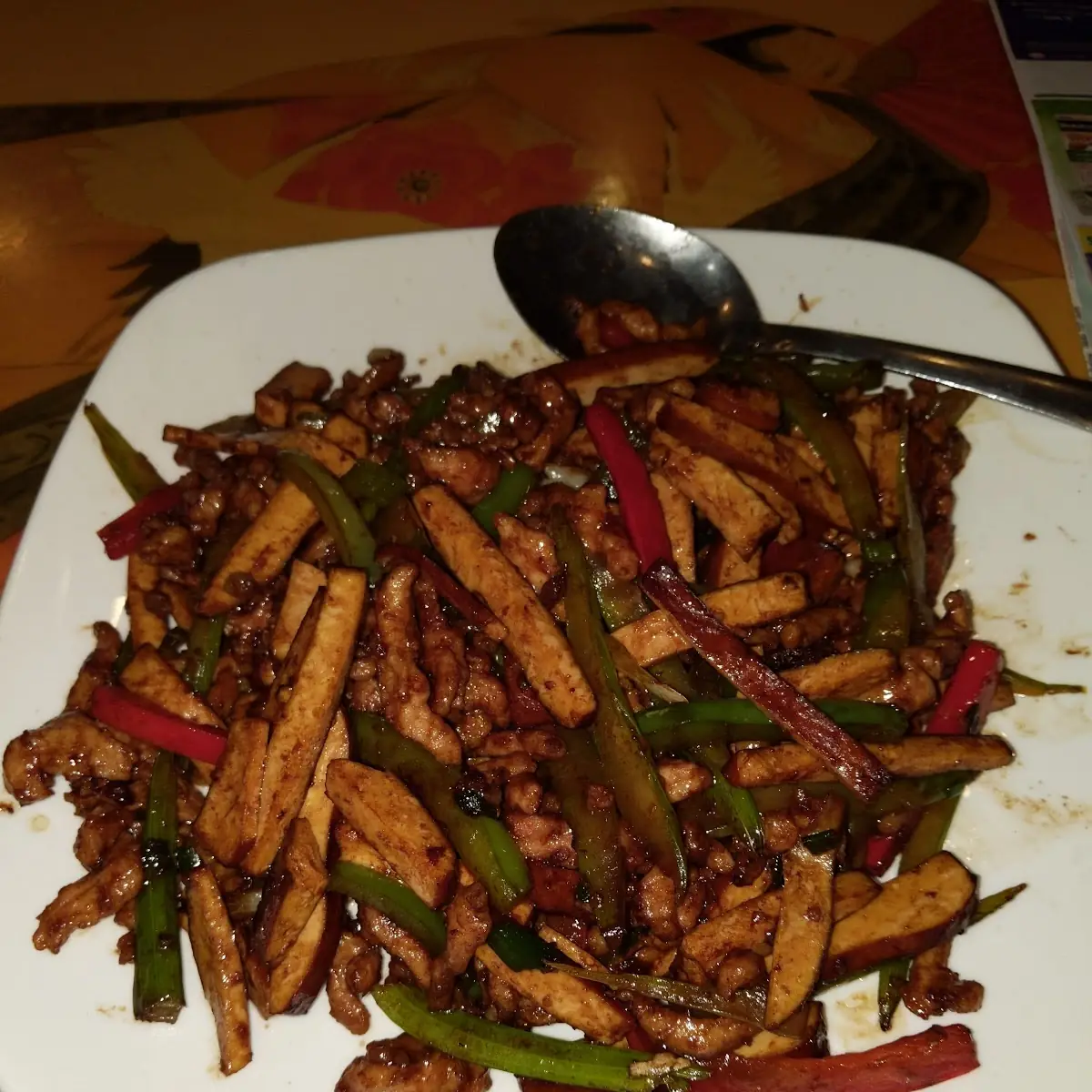 Shredded Pork with Dried Bean Curd