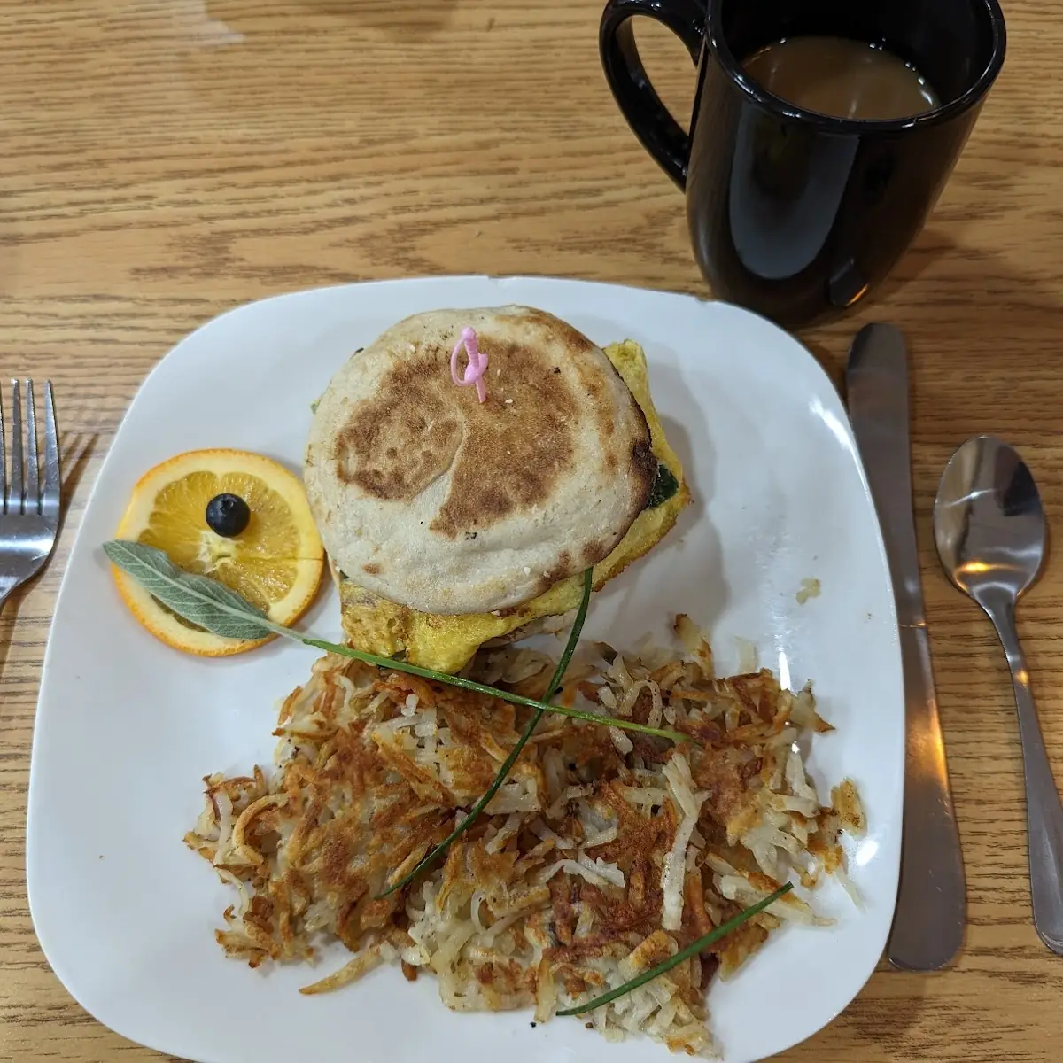 Mediterranean Breakfast Sandwich