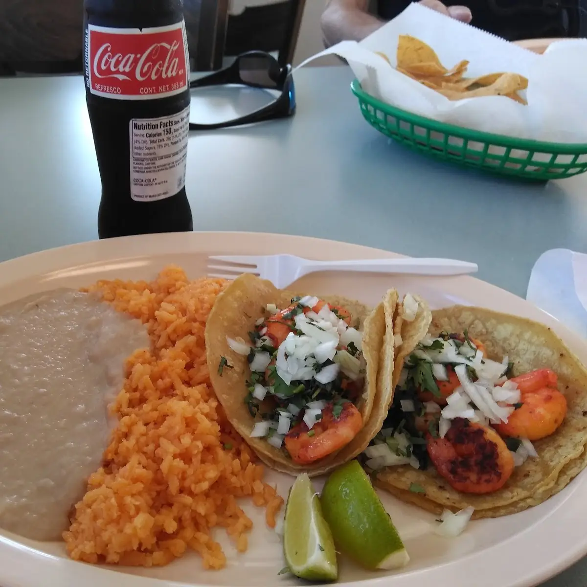 Shrimp Tacos Dinner