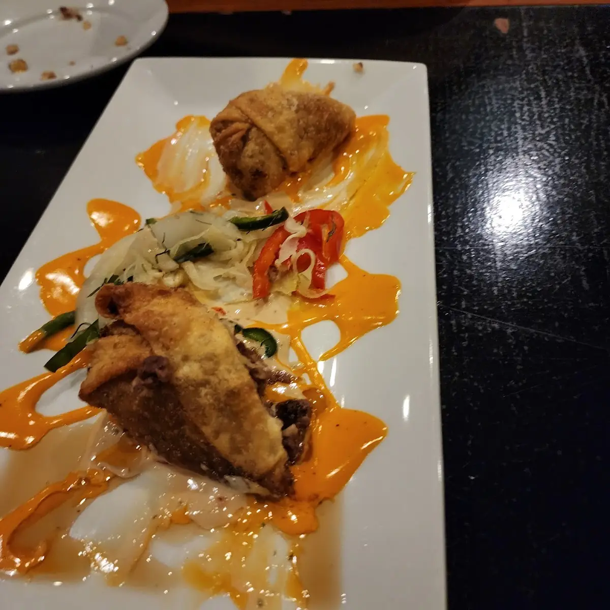 Spicy Beef Egg Rolls