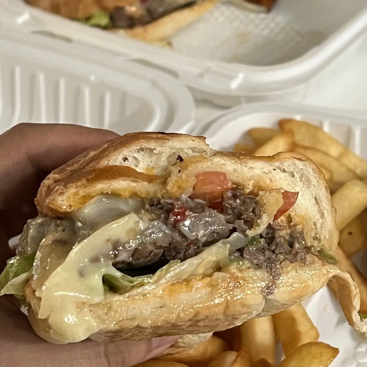 Steak and Cheese Sandwich