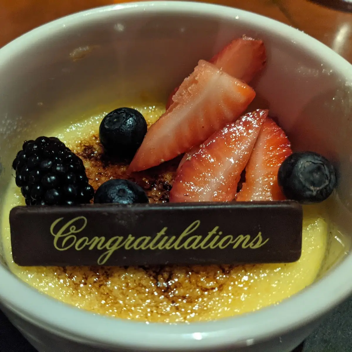 Tahitian Vanilla Bean Crème Brûlée
