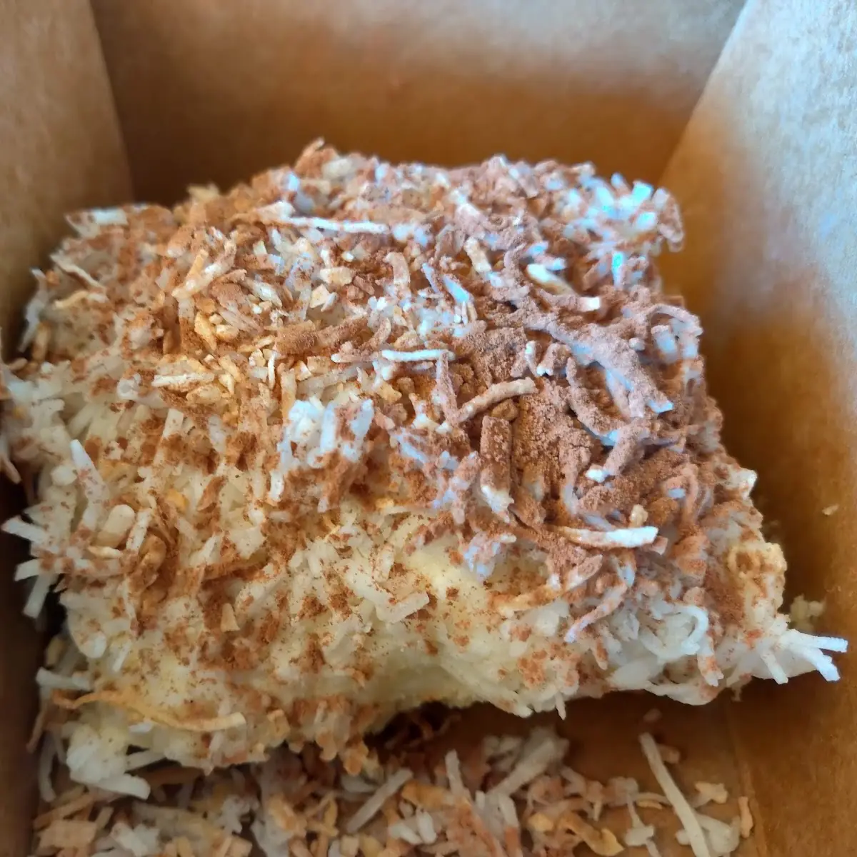 Coconut Tiramisu Cake