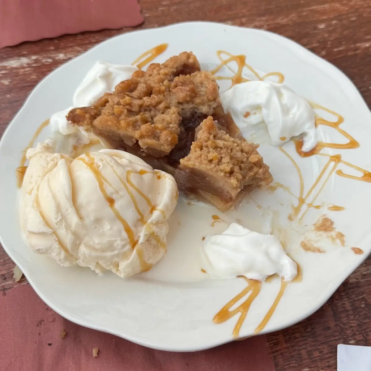 Apple Pie & Ice Cream