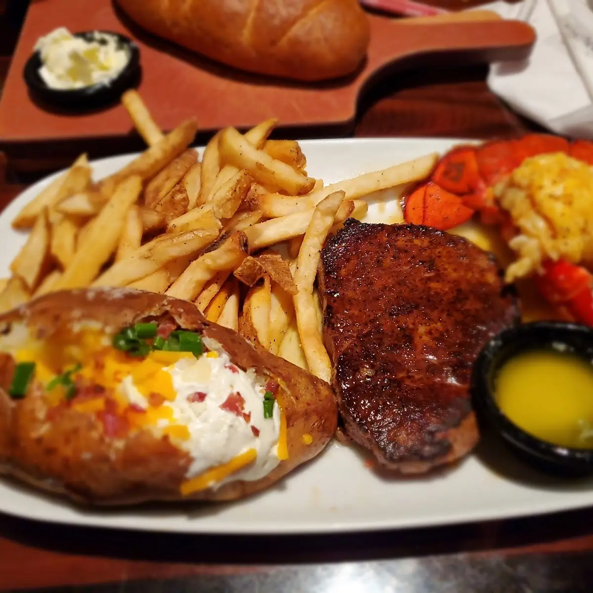 Flo's Filet with Lobster Tail