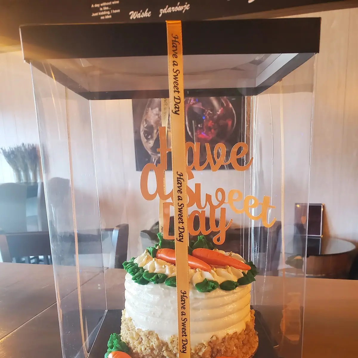 Box Carrot Cake