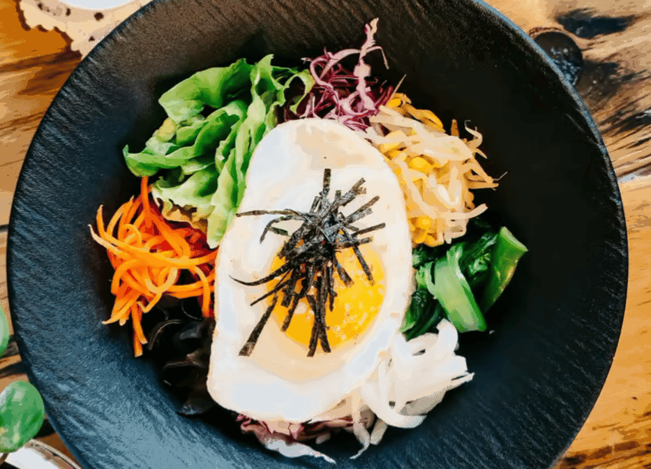 Bibimbap with Fried Egg