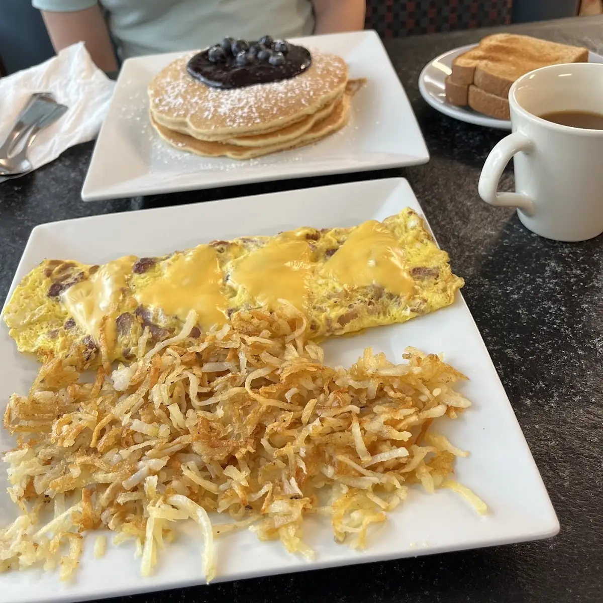 Bacon Cheddar Omelette