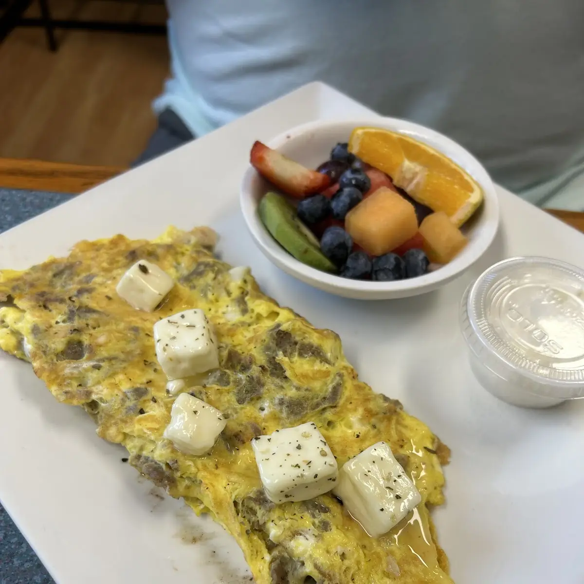 Vegetable Omelette W