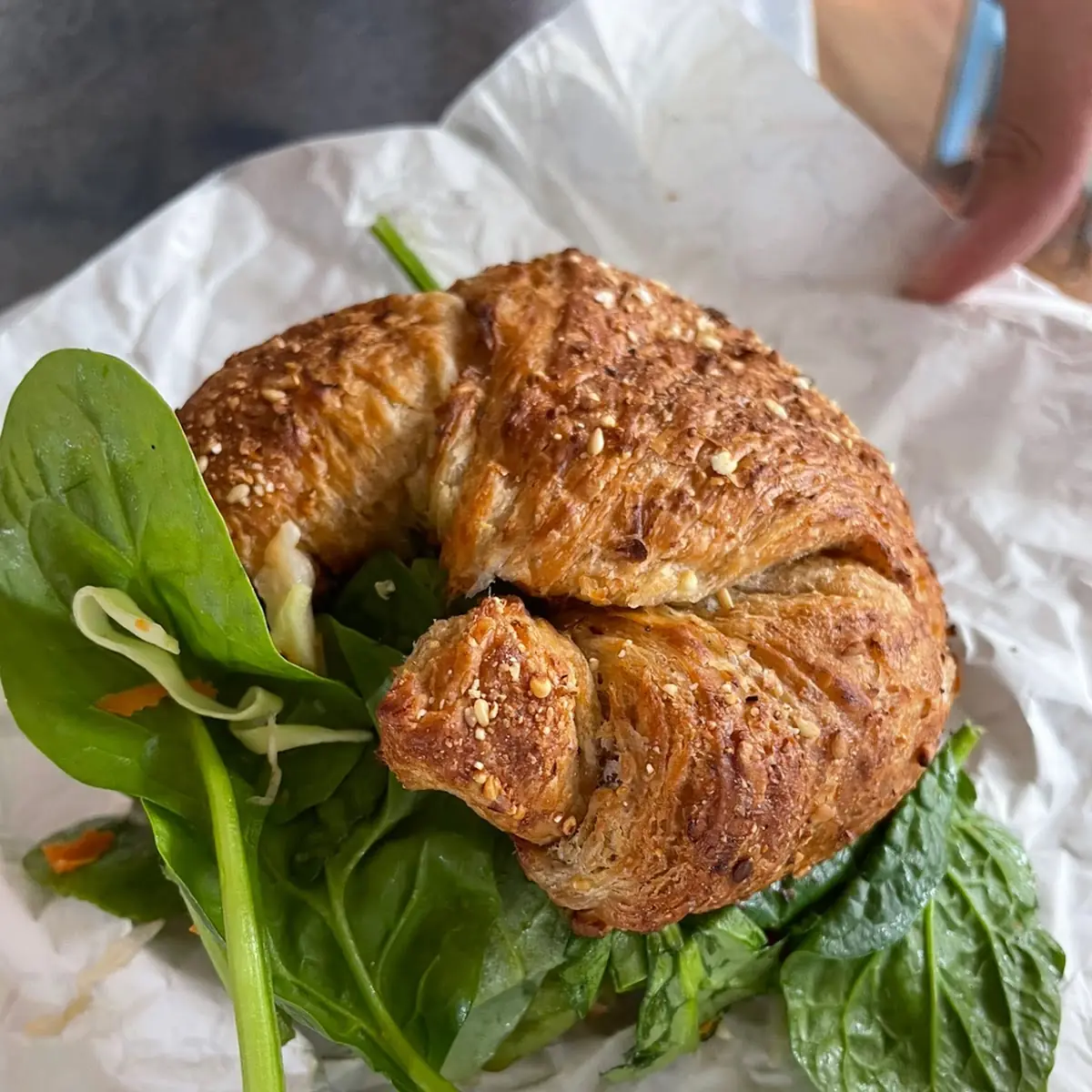 Turkey Bacon Bagel
