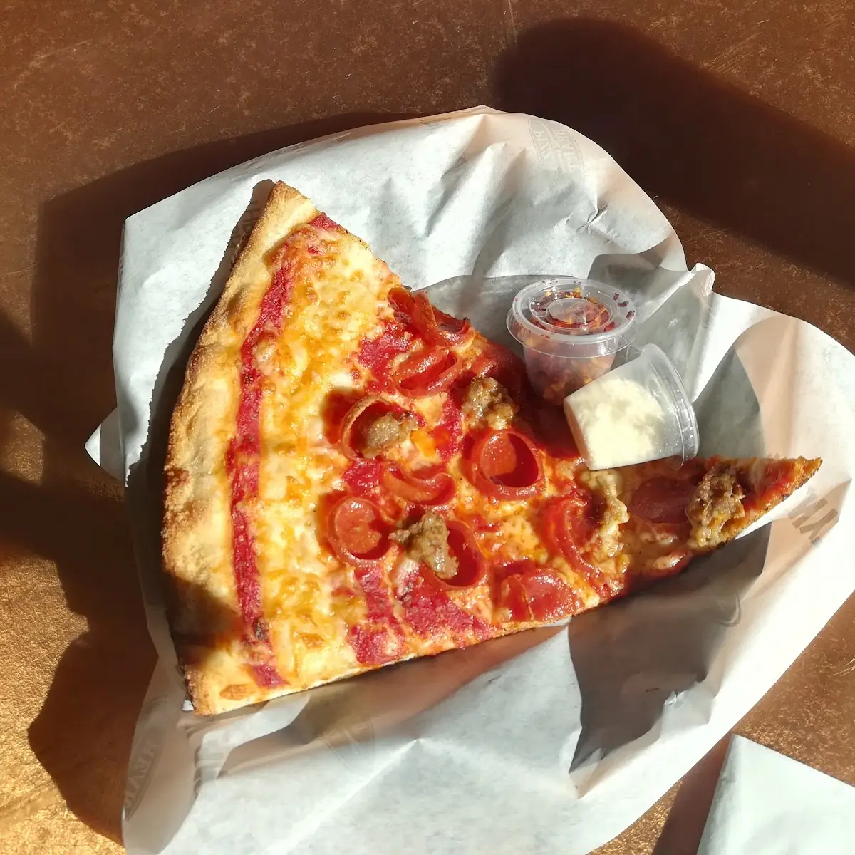 Pepperoni and Sausage Pizza