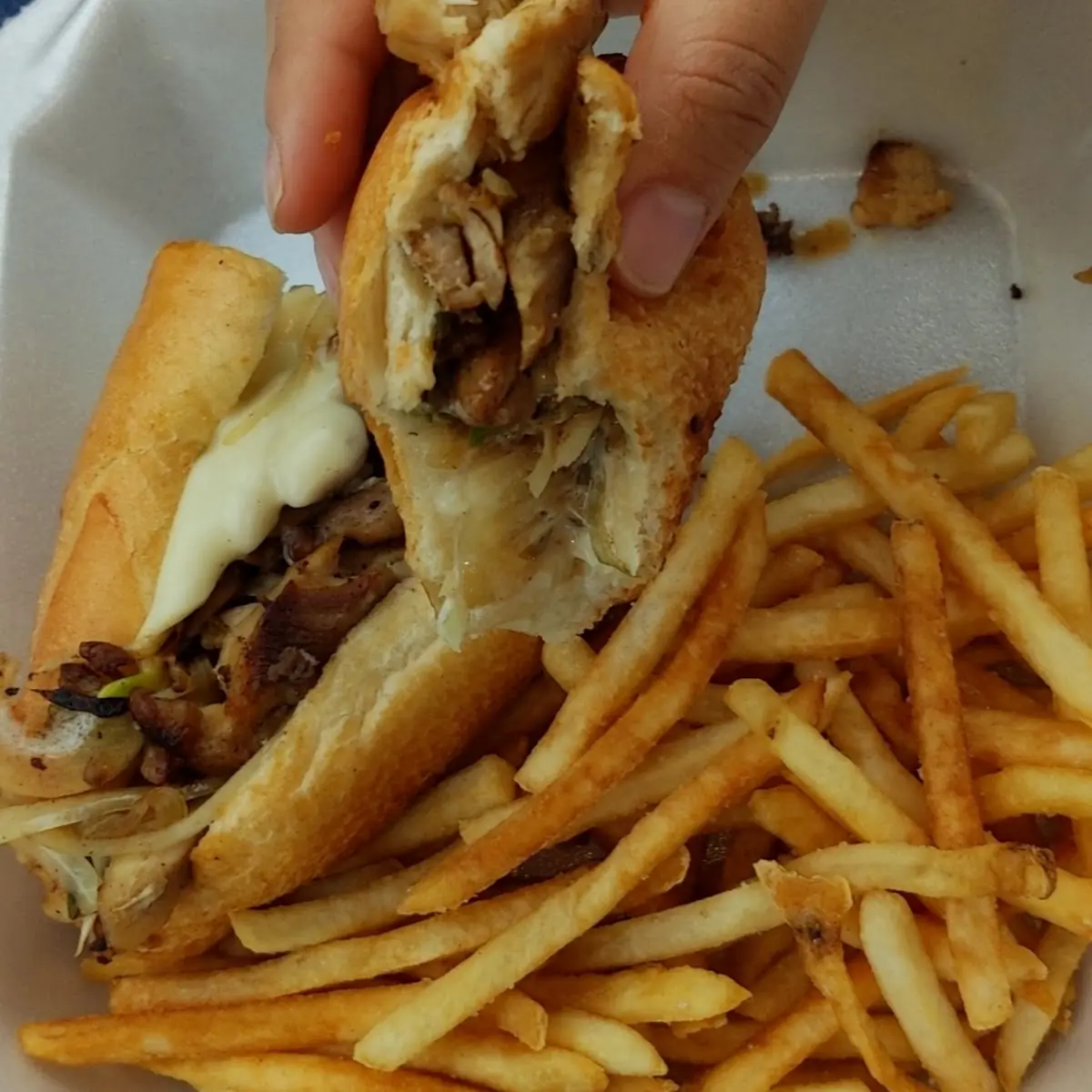 Chicken Philly Cheese Steak