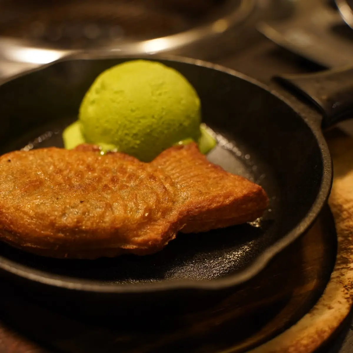 A Fish Shaped Pastry