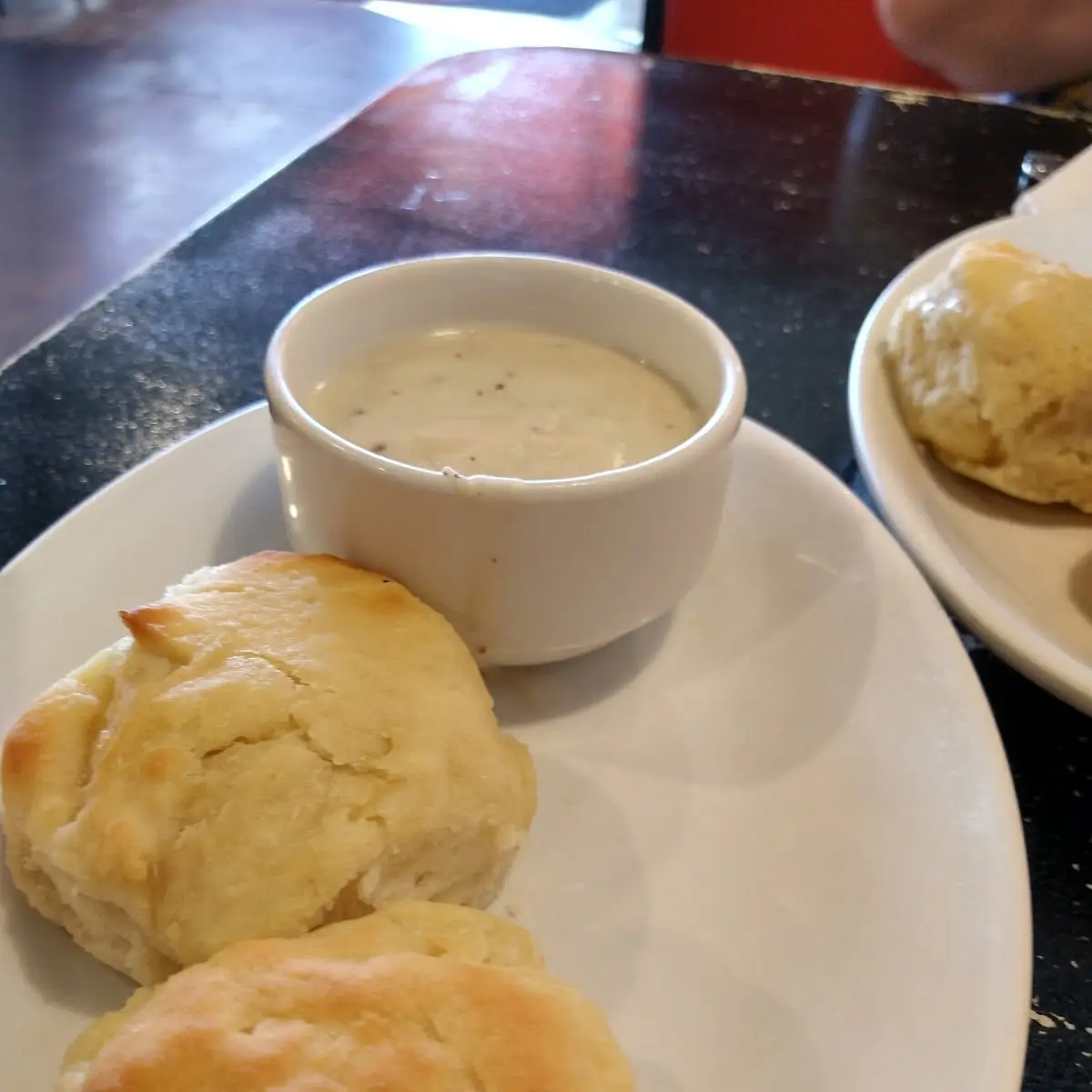Biscuits & Gravy Platter Bacon Or