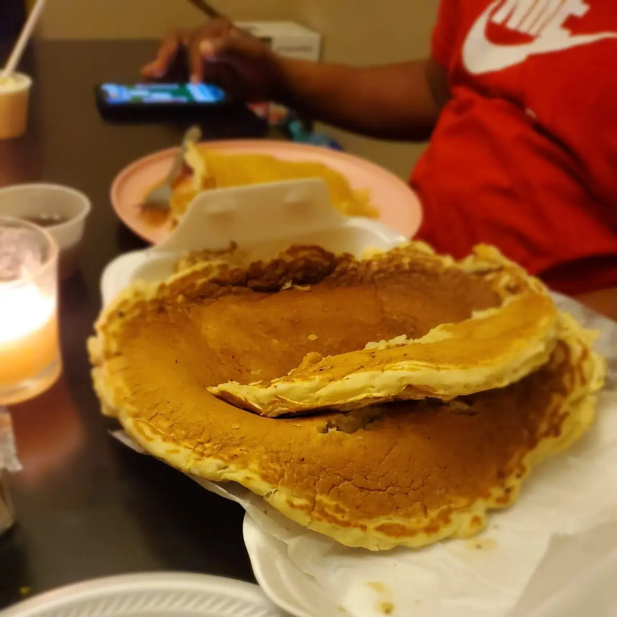 Pancakes and Eggs