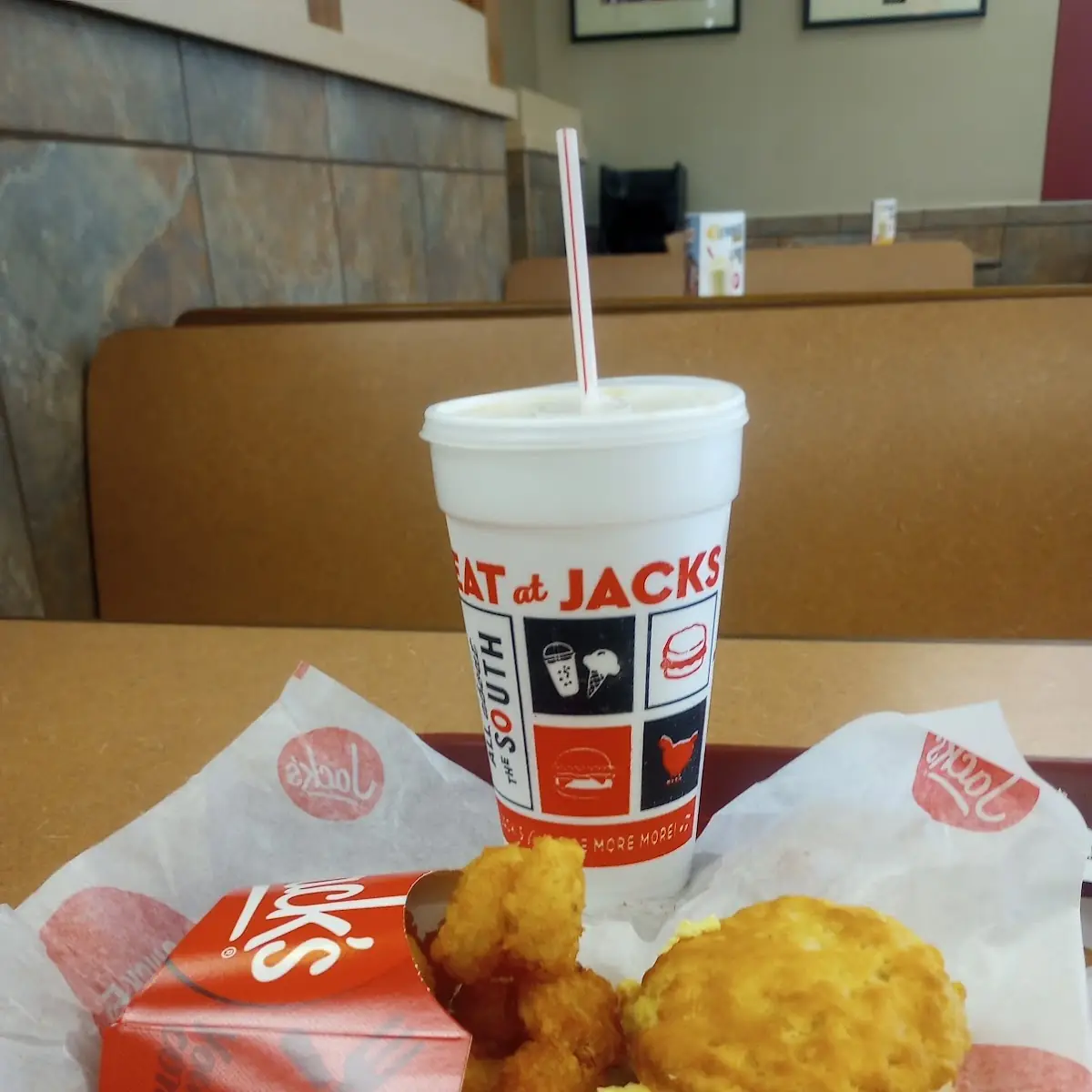 Egg Biscuit Hash Browns Sweet Tea