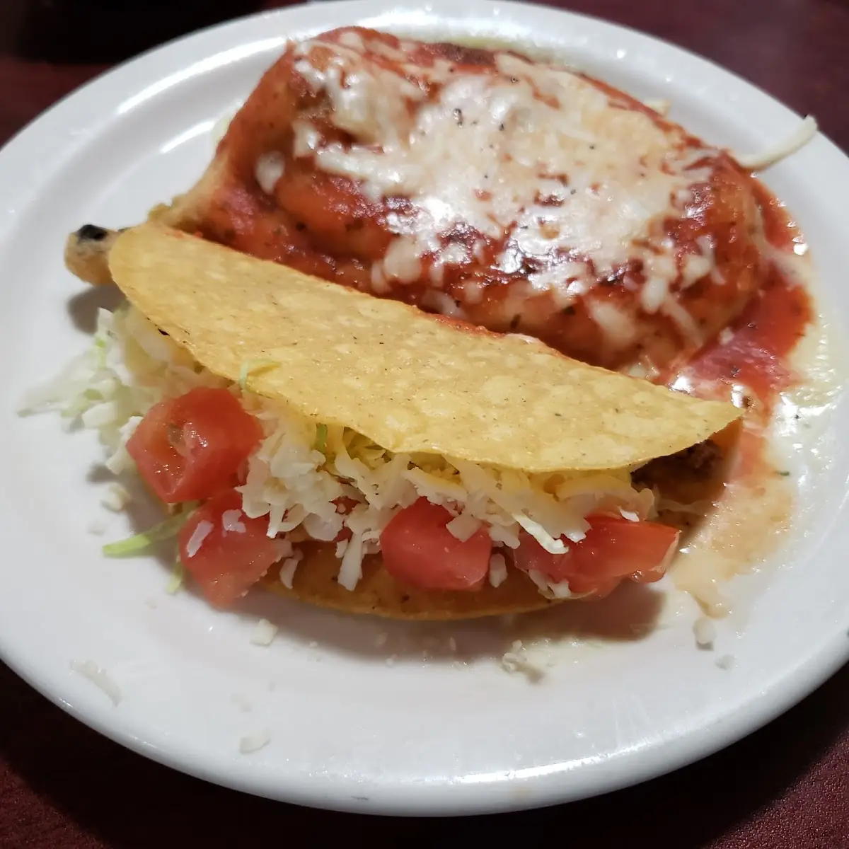 Chile Relleno & Taco