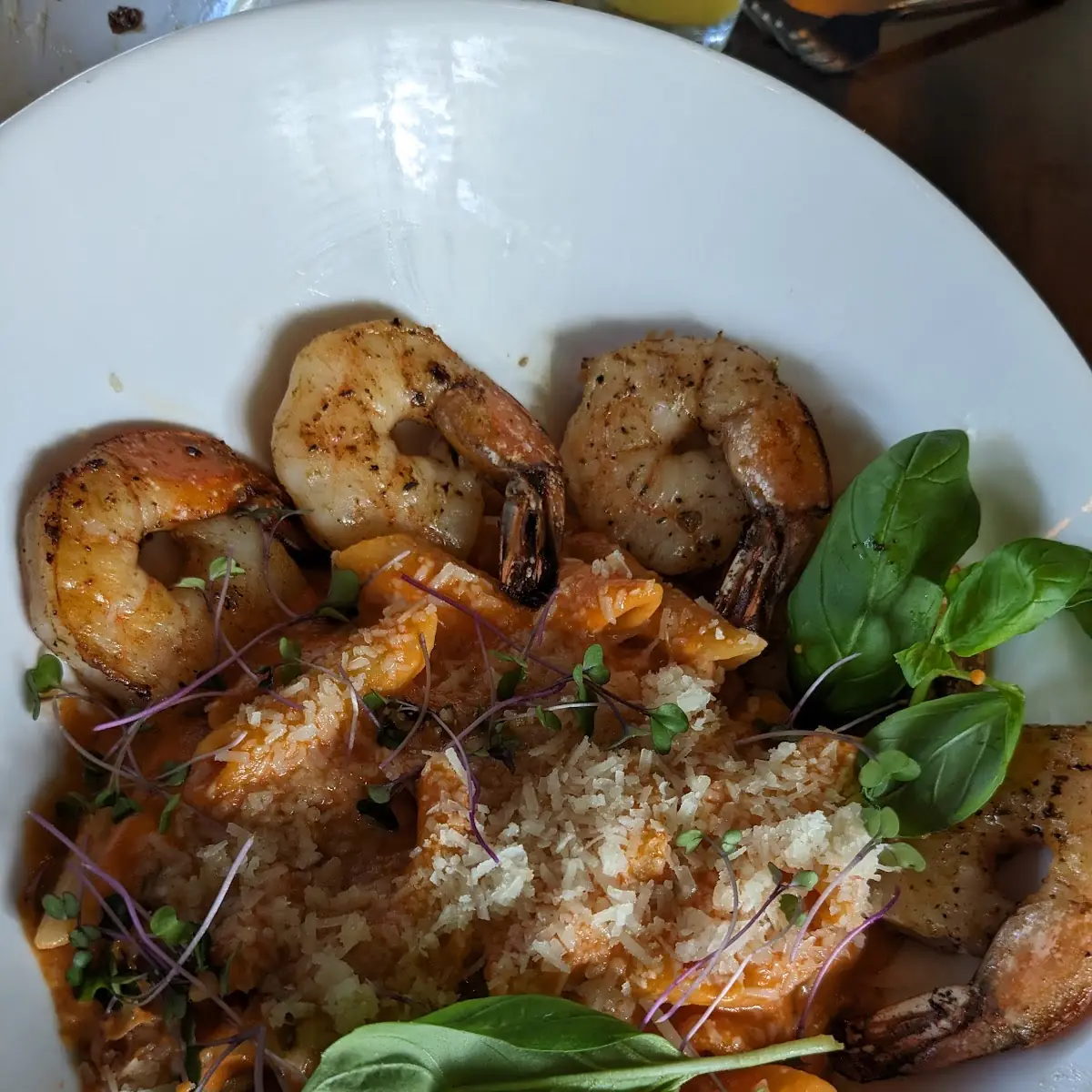 Penne Ala Vodka w Shrimp