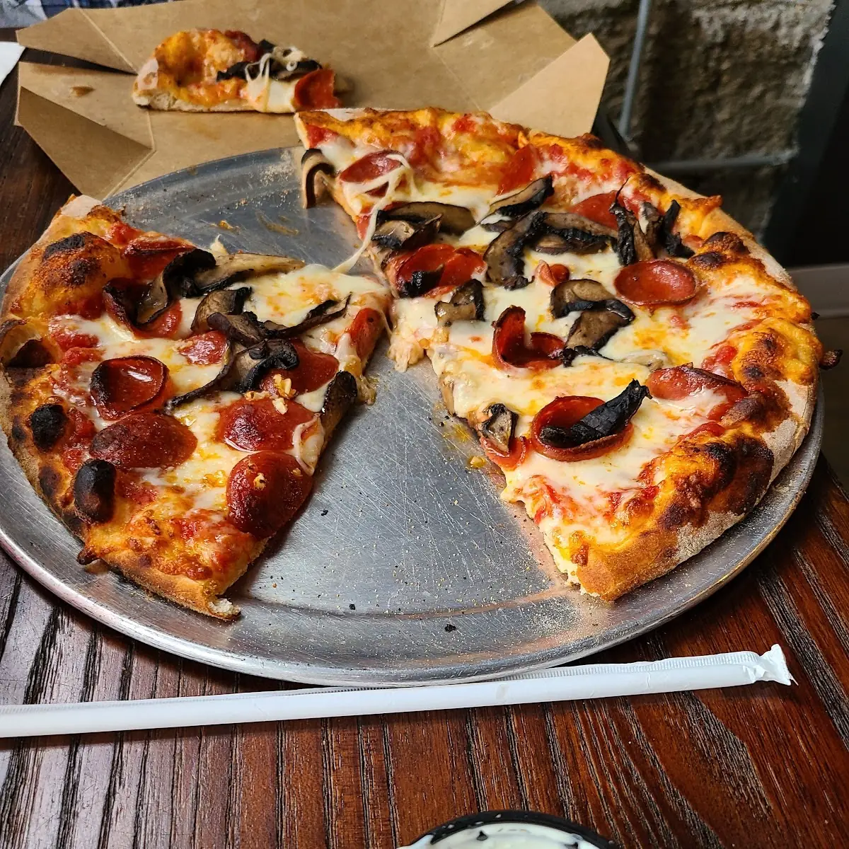 Pepperoni Mushroom Pizza