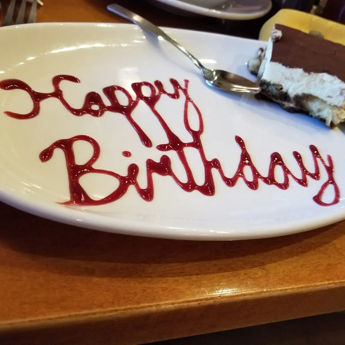 Birthday Chocolate Brownie